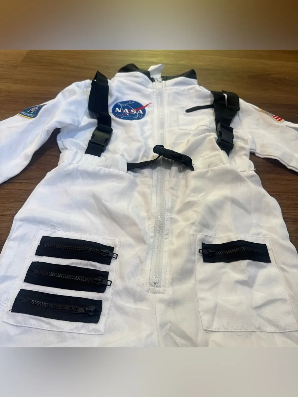 Spirit Nasa Astronaut Medium (8-10) Full  Body White Costume Cosplay Halloween